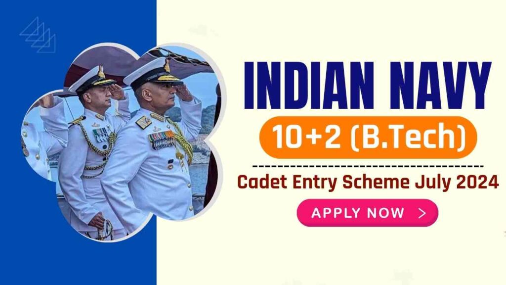 Join the Indian Navy as a B.Tech Officer