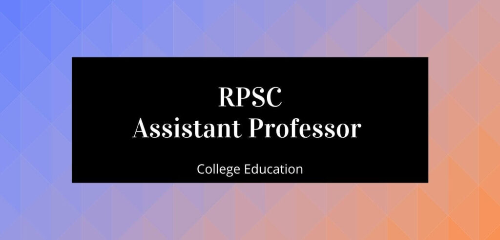 Mastering RPSC Assistant Professor (Sanskrit College Education) Exam: A Comprehensive Guide for Sanskrit Scholars
