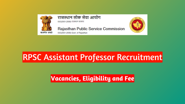 RPSC-Assistant-Professor-Recruitment-2024