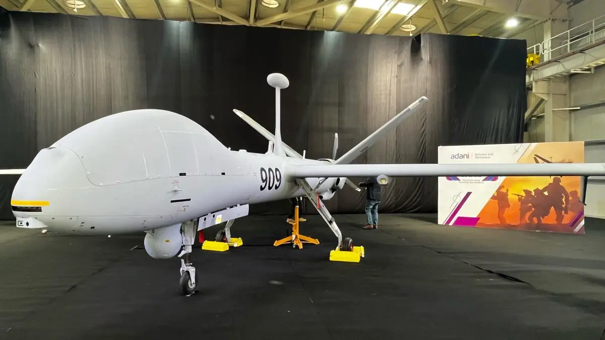 Indian Navy Acquires Indigenous Drishti 10 Starliner Drone